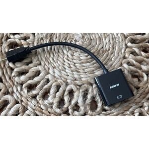 Benfei 000155BLACK Gold-Plated HDMI to VGA‎ Adapter